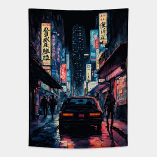 Nightlife in the City Tapestry