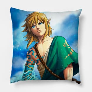 Realm brave warrior Pillow