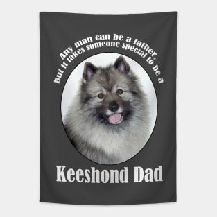 Keeshond Dad Tapestry