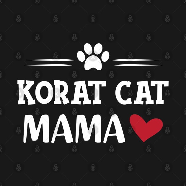 Korat Cat Mama by KC Happy Shop