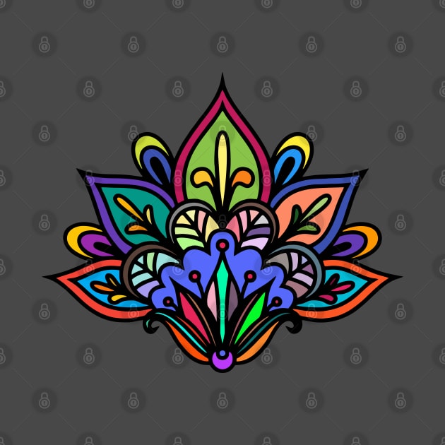 Mandala lotus flower by AdiDsgn