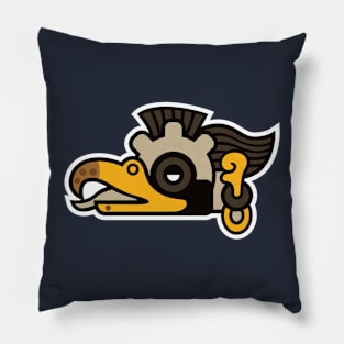 prehispanic vulture Pillow