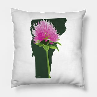 Vermont Red Clover Pillow