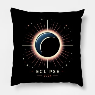 eclipse 2024 Pillow