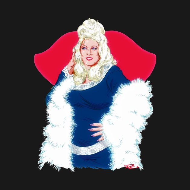 Mae West - An illustration by Paul Cemmick by PLAYDIGITAL2020