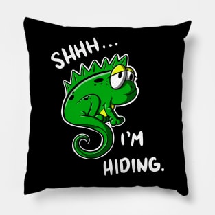 Subtle Chameleon Pillow