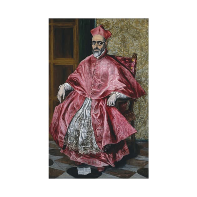 Cardinal Fernando Nino de Guevara by El Greco by Classic Art Stall