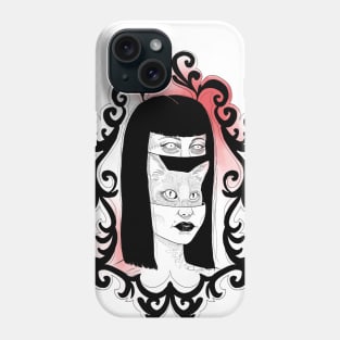 Adri Psycho Doll - Cat soul Phone Case