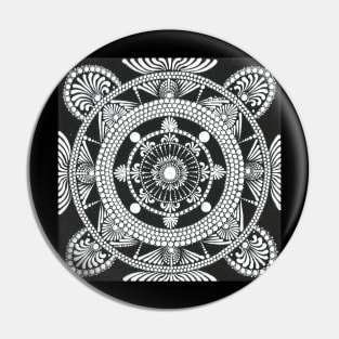 Mandala Dualidad Pin