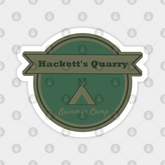 Quarry summer camp Magnet by skullbox