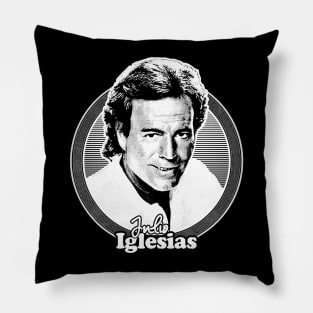 Julio Iglesias // Retro Style Fan Design Pillow