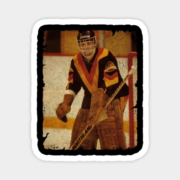 Glen Hanlon, 1980 in Vancouver Canucks Magnet by Momogi Project