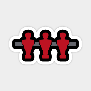 Table Soccer Players Magnet