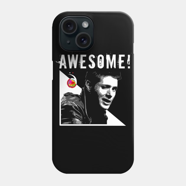 Dean Winchester: Awesome! Phone Case by rednessdesign