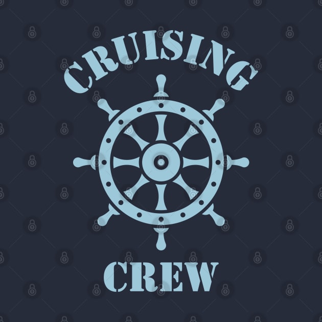 Cruising Crew (Crew Complement / Ship’s Wheel / Skyblue) by MrFaulbaum