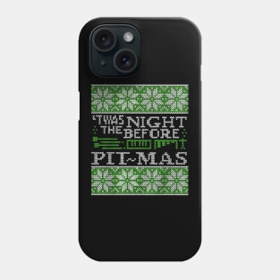 thas night the before pit mas flower green computer Phone Case