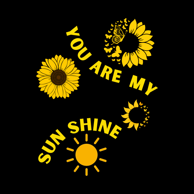 You are my sunshine inspirational by ThriveMood