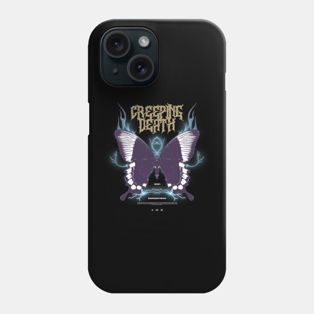 CREEPING DEATH Phone Case by RNDESIGN