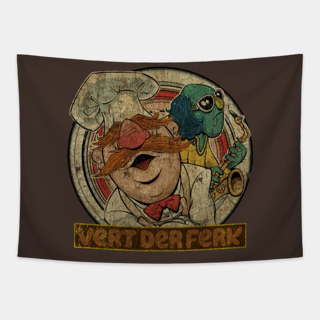 Swedish Chef Vintage Look Tapestry by CANDY MARKET