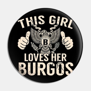 BURGOS Pin