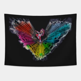 Urban Rain Dance Tapestry