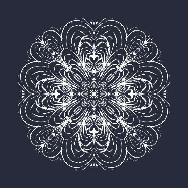 Snowflake Mandala by Taggle Doodles