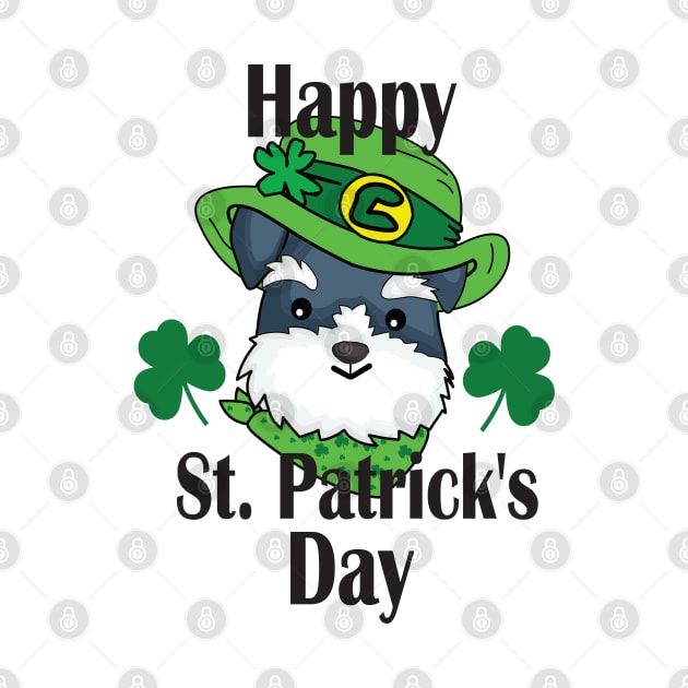 St Patricks Day Leprechaun Dog by Gift Designs