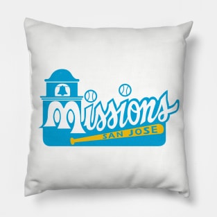 DEFUNCT - San Jose Missions Baseball Pillow