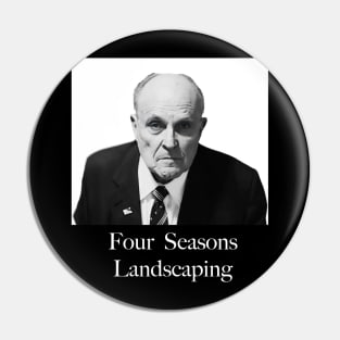 Giuliani Four Season mug shot Pin