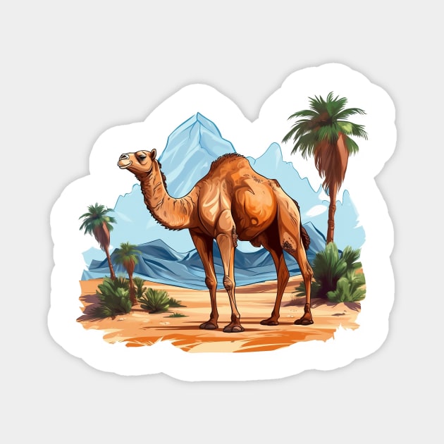 Desert Camel Magnet by zooleisurelife