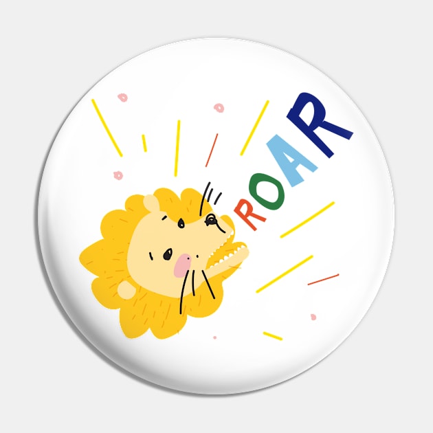 Roar Pin by philippovaart