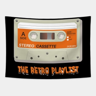 Cassette Tape Stereo Retro Playlist Tapestry