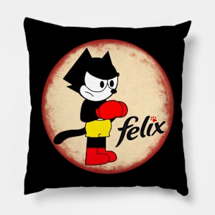 Celluloid Cat Capers Felix's Movie Mayhem Pillow