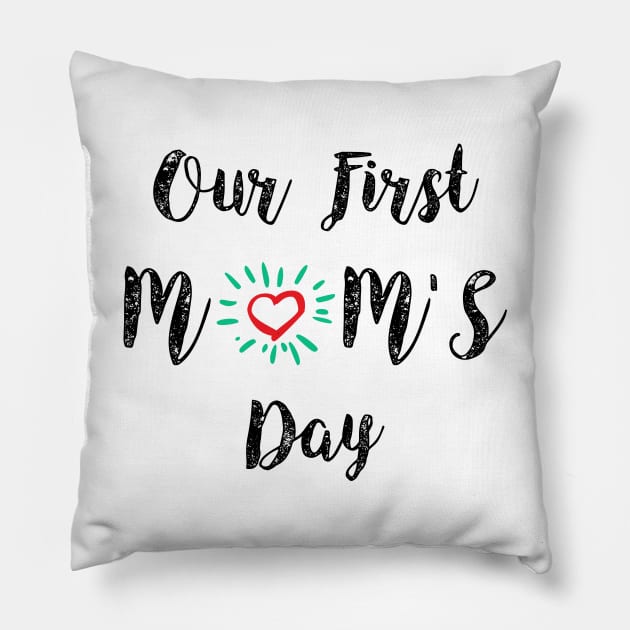 Our first mom’s day Pillow by Parrot Designs