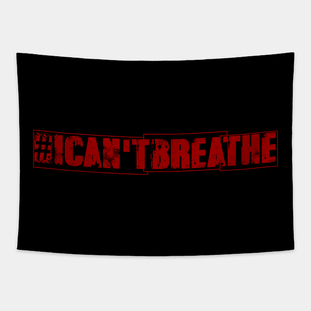 George Floyd i can't breathe Tapestry by GreekGeek