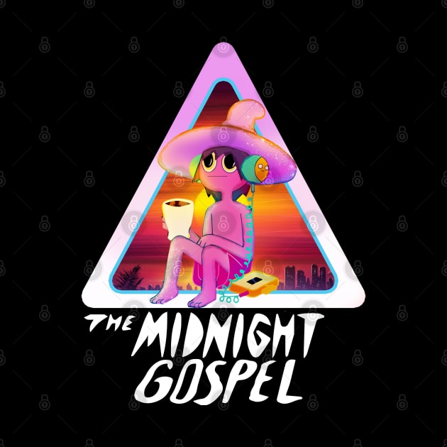 midnight gospel sunset retro by LAKOSH