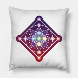 Chakra Flower Pillow