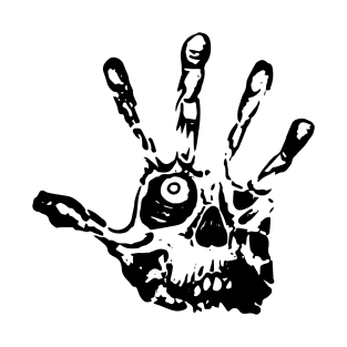 skull hand with one eye T-Shirt