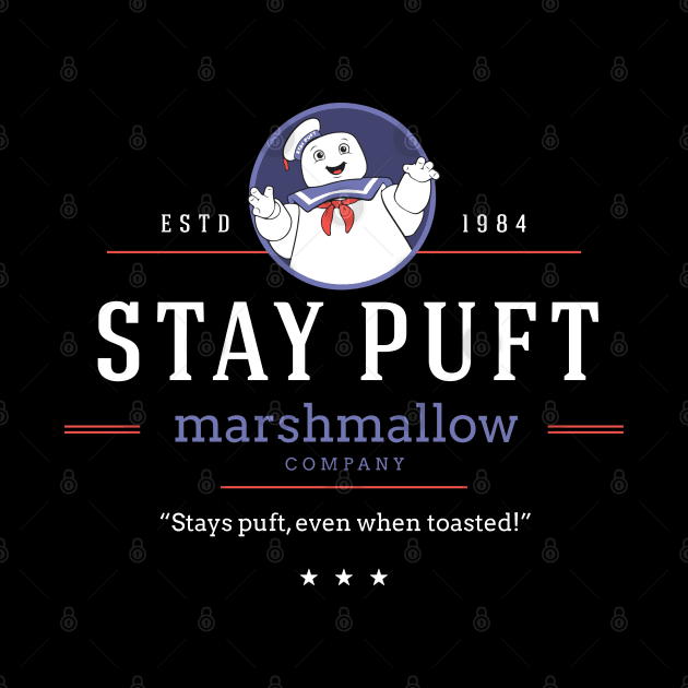 Stay Puft Marshmallow Company - modern vintage logo by BodinStreet