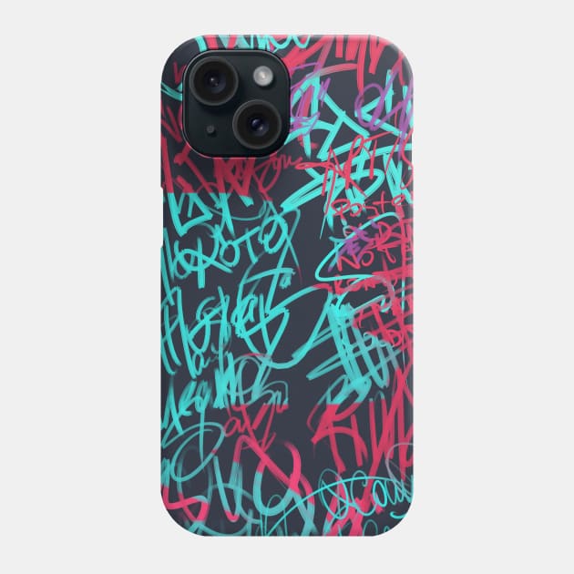 Graffiti Illuma Phone Case by DenielHast