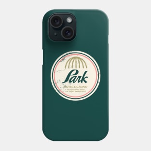 Retro Vintage Park Casino and Hotel Las Vegas Phone Case