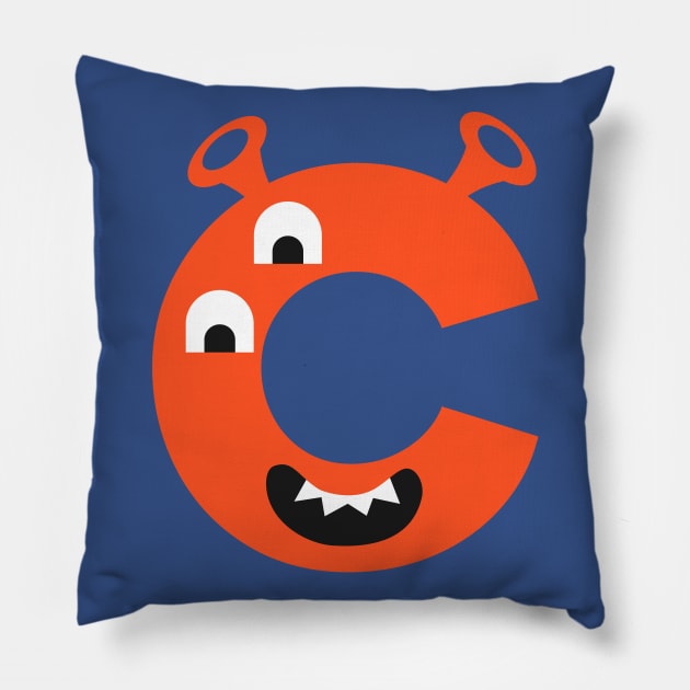 C Letter Pillow by Mako Design 