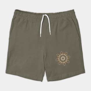Colorful Decorative Flower Art ,Spring lovely pattern Shorts