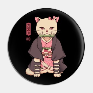 Demon Cat Girl Pin