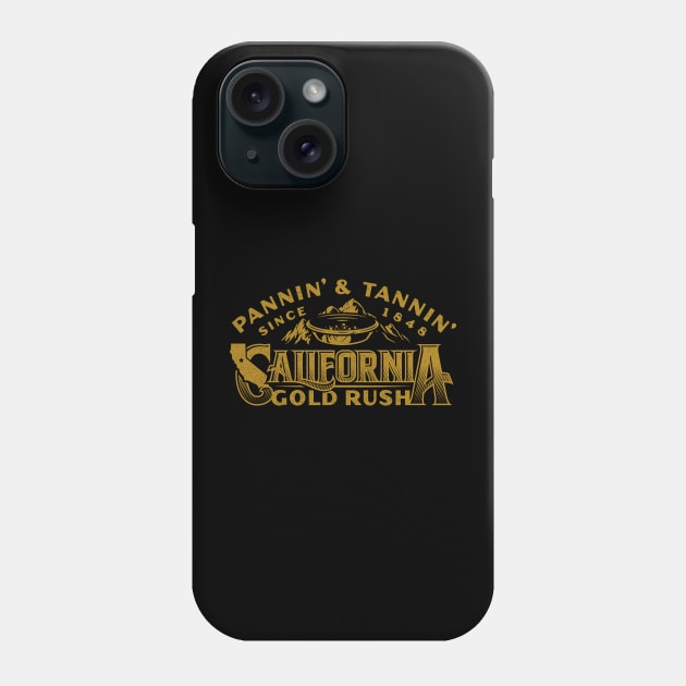 Gold Rush Phone Case by Wheels