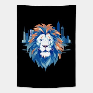 Lion Predator Animal Beauty Nature Wildlife Discovery Tapestry