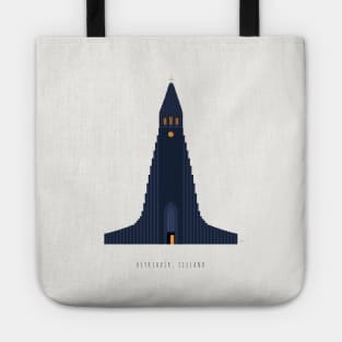 Reykjavík, Iceland, Hallgrímskirkja Church Tote