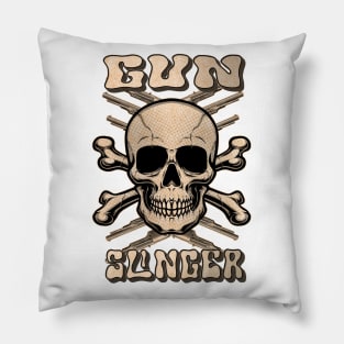 Vintage Gunslinger Pillow