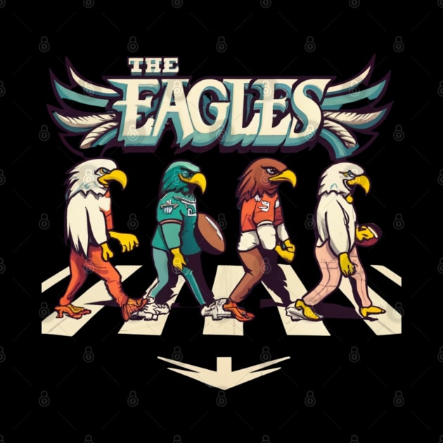 The eagles funny Philadelphia eagles football design by Nasromaystro