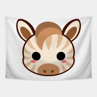 Cute Albino Zebra Tapestry